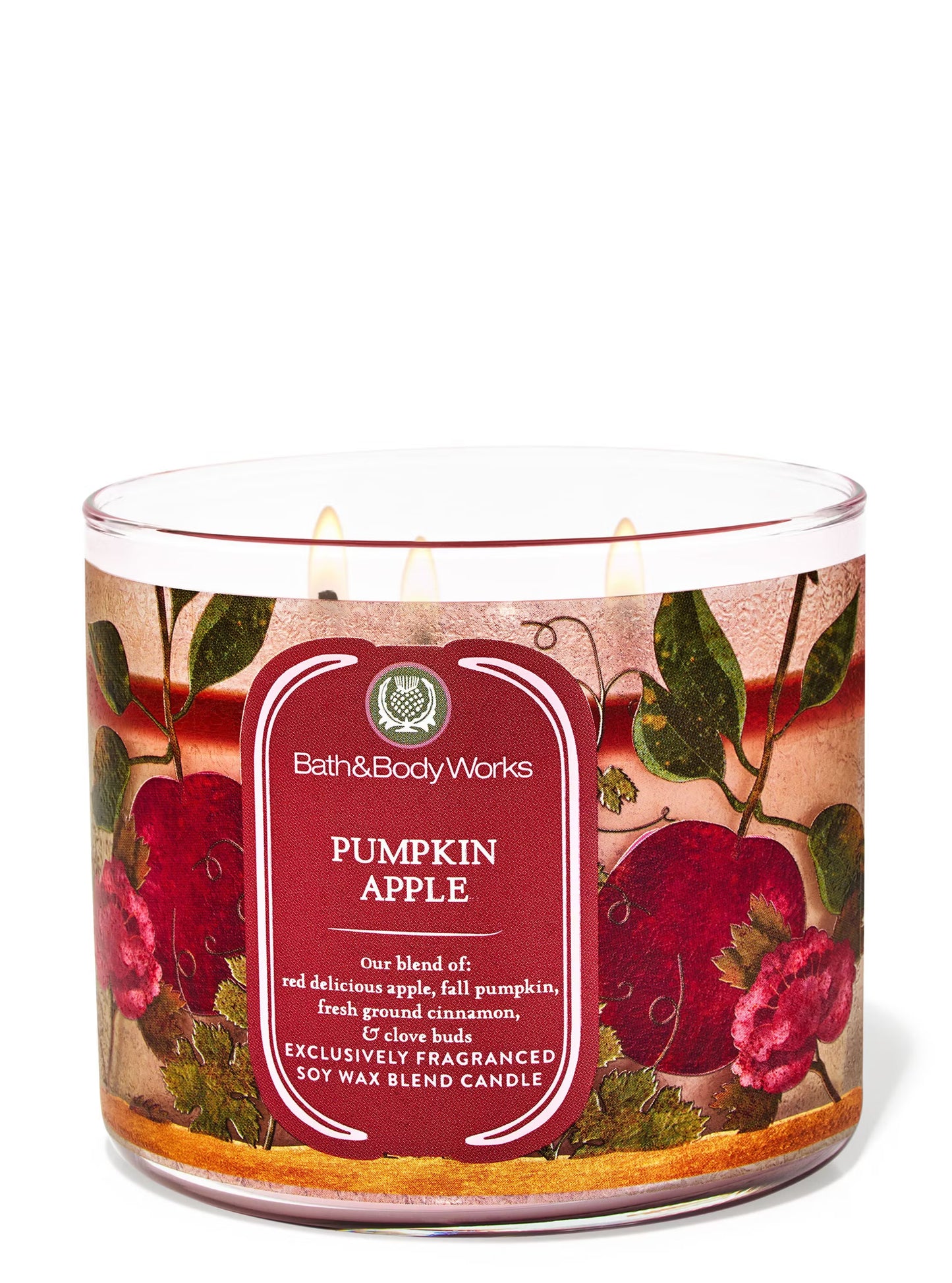 Pumpkin Apple 3-Wick Candle