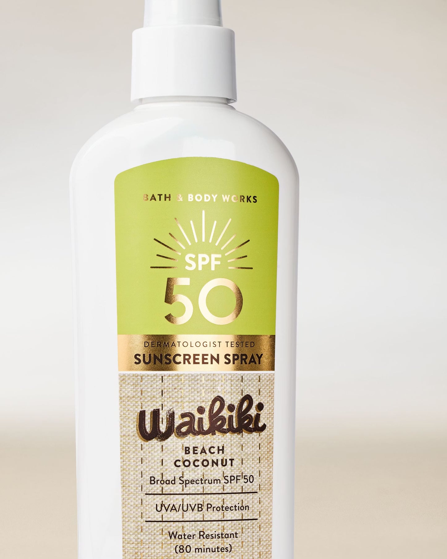 Waikiki Beach Coconut SPF Spray