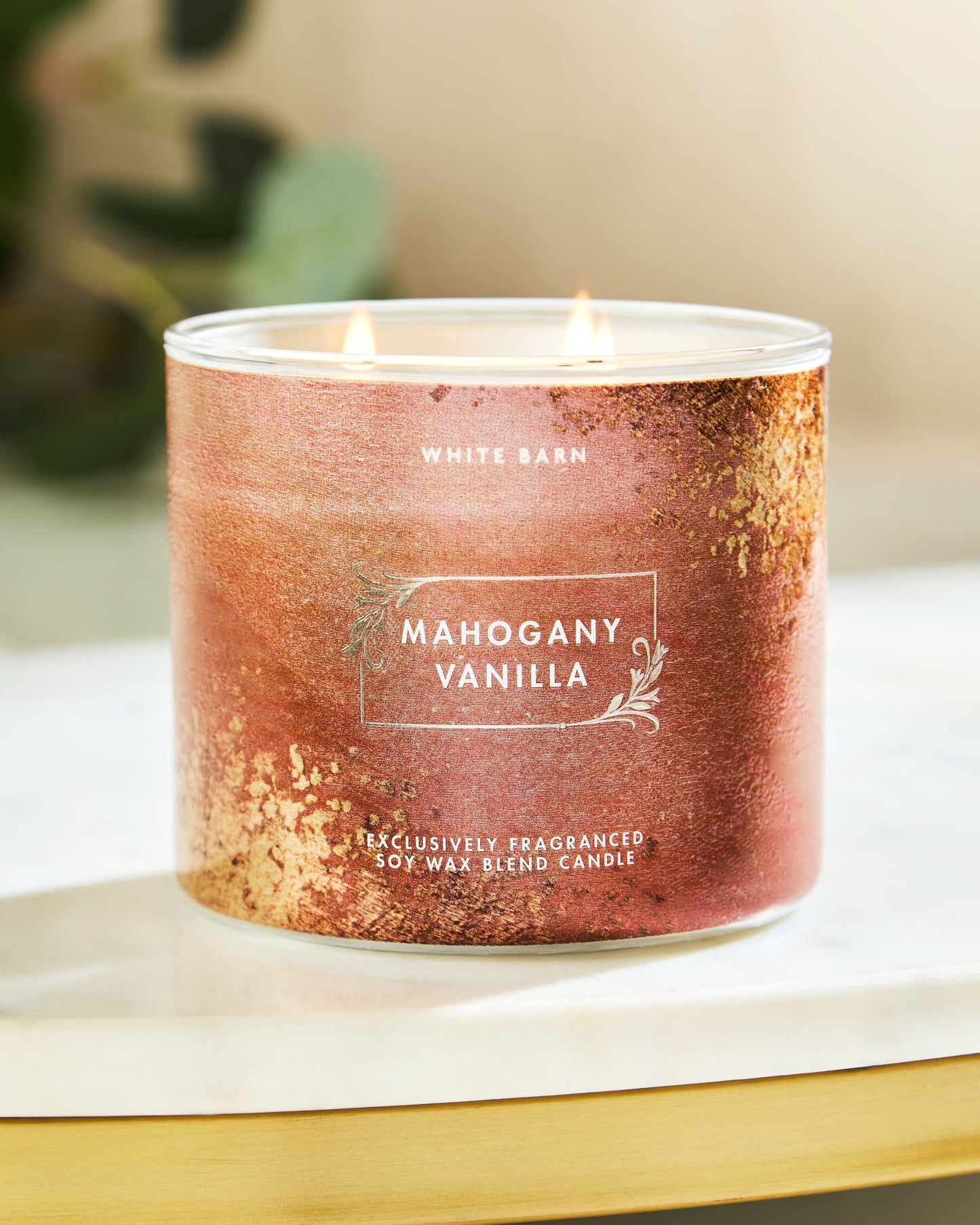 Mahogany Vanilla 3-Wick Candle
