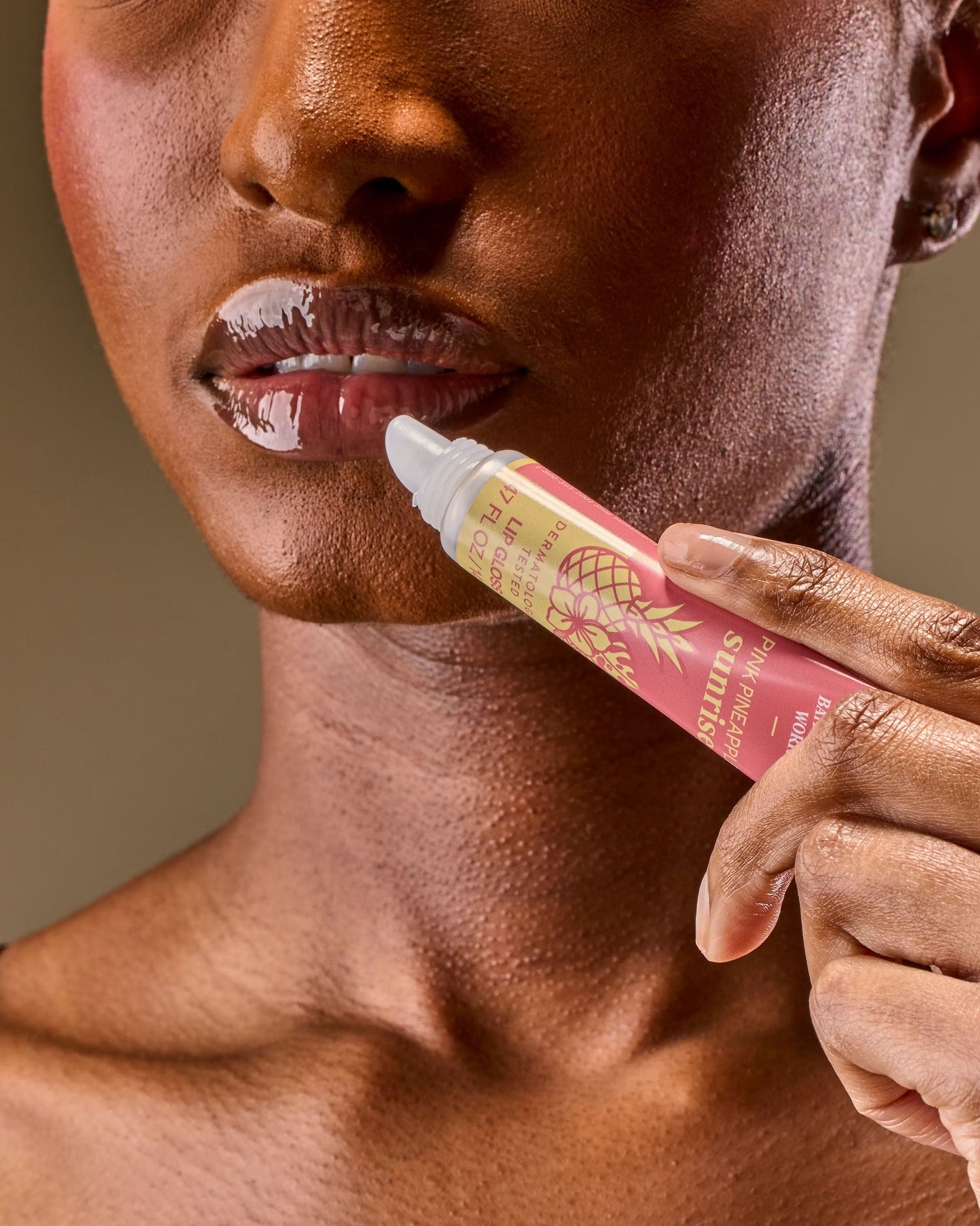 Pink Pineapple Sunrise Lip Gloss
