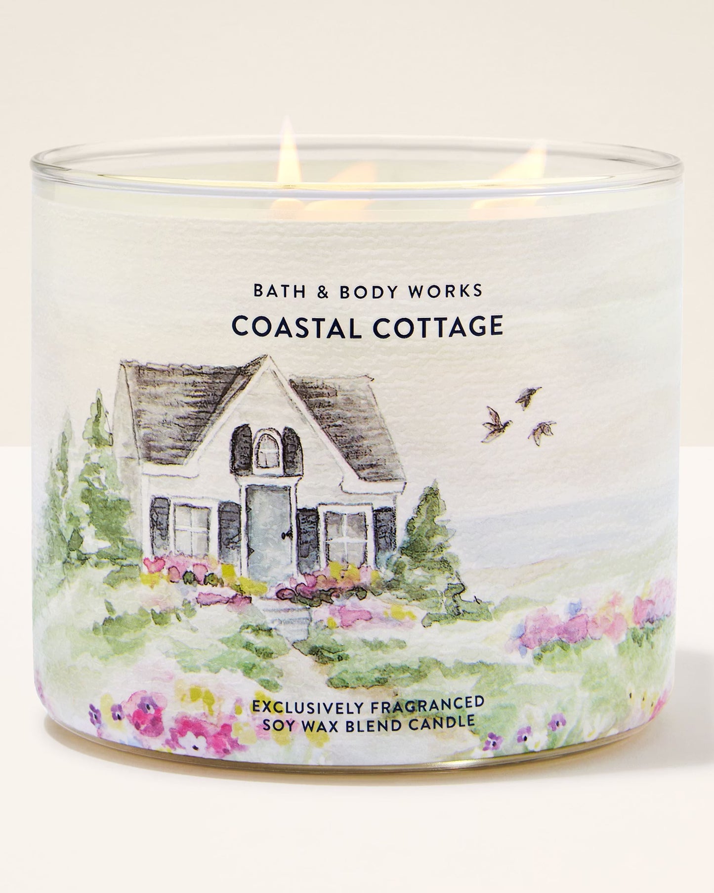Coastal Cottage 3-Wick Candle