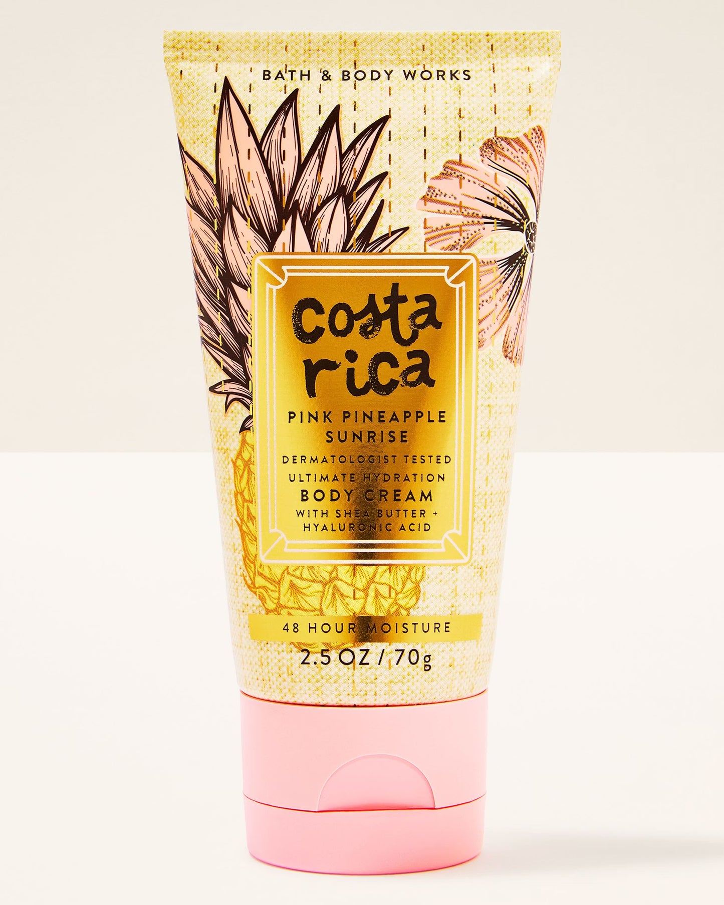 Pink Pineapple Sunrise Travel Size Ultimate Hydration Body Cream