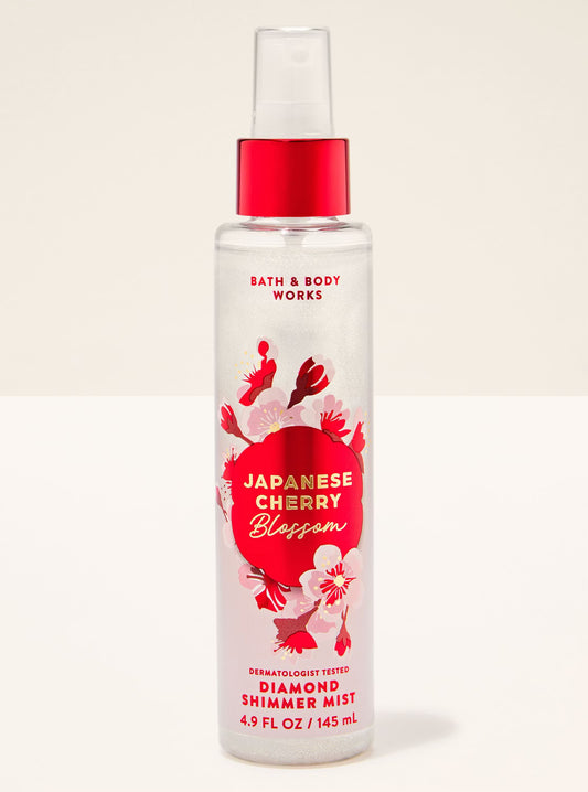 Japanese Cherry Blossom Diamond Shimmer Mist