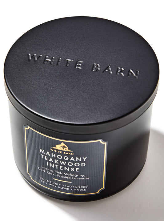 Mahogany Teakwood Intense 3-Wick Candle