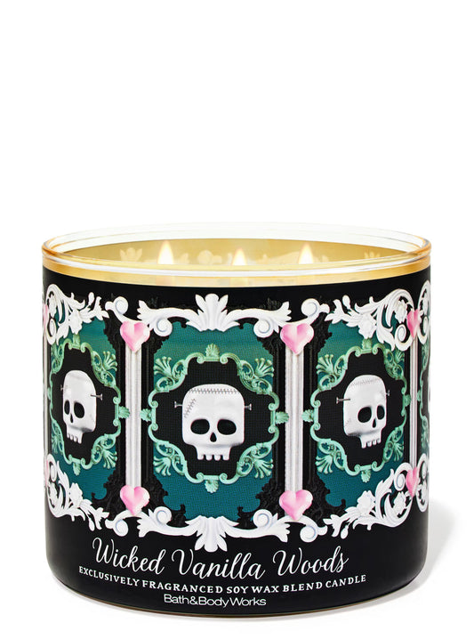 Wicked Vanilla Woods 3-Wick Candle