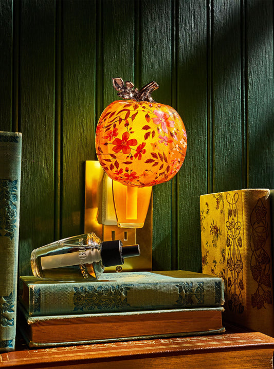 Floral Pumpkin Wallflowers Scent Control&trade; Nightlight Fragrance Plug