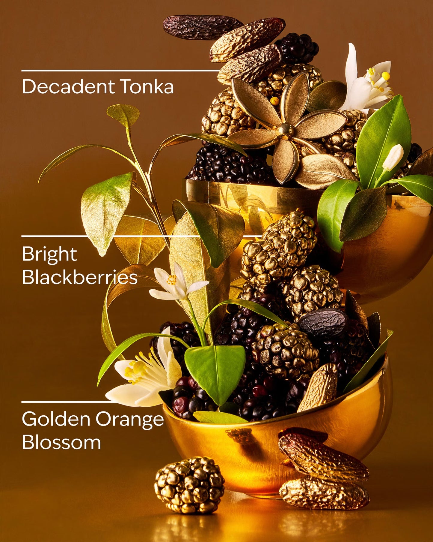 Touch Of Gold 3-Wick Candle