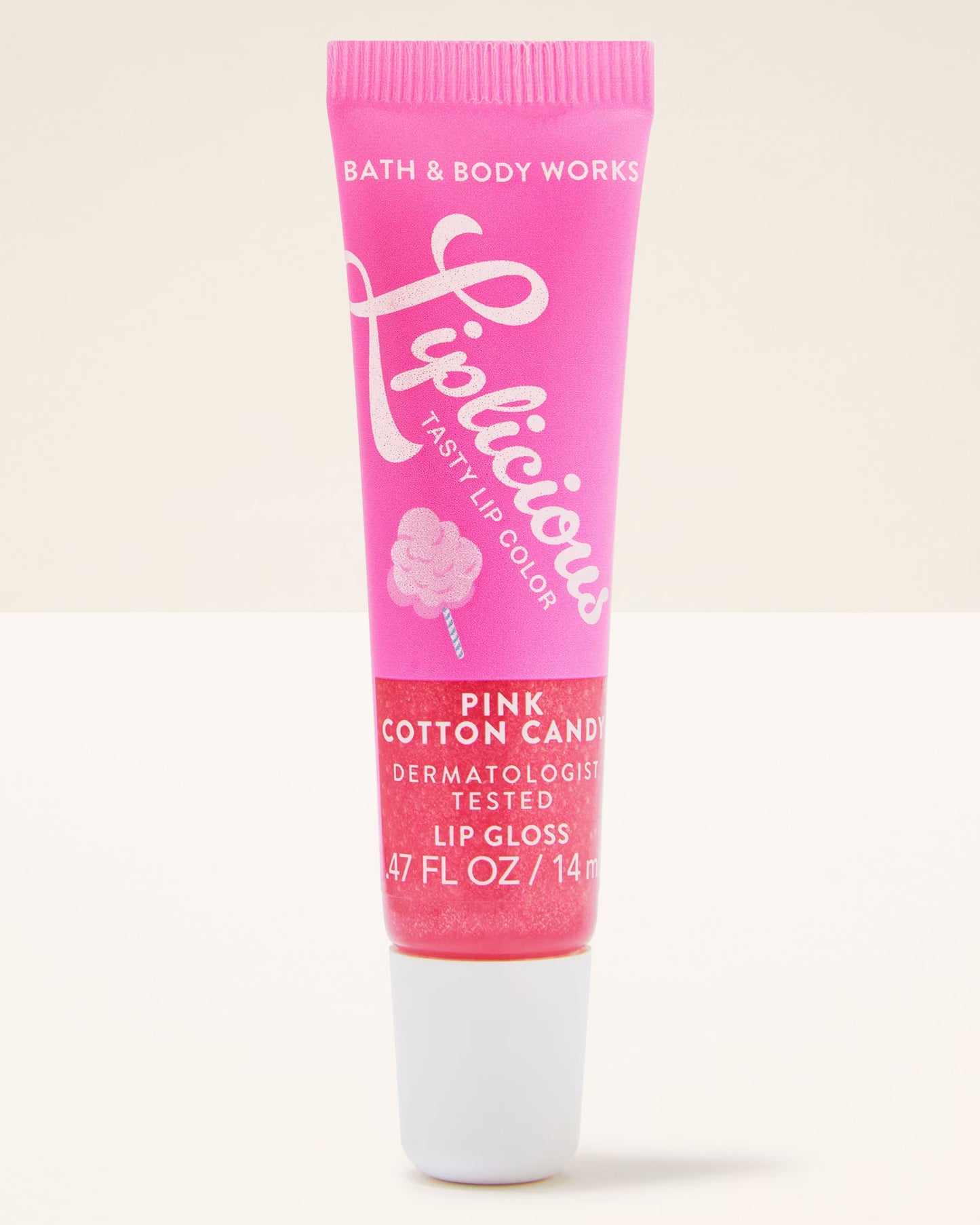 Pink Cotton Candy Lip Gloss