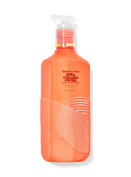 Piña Colada Swirl Cleansing Gel Hand Soap