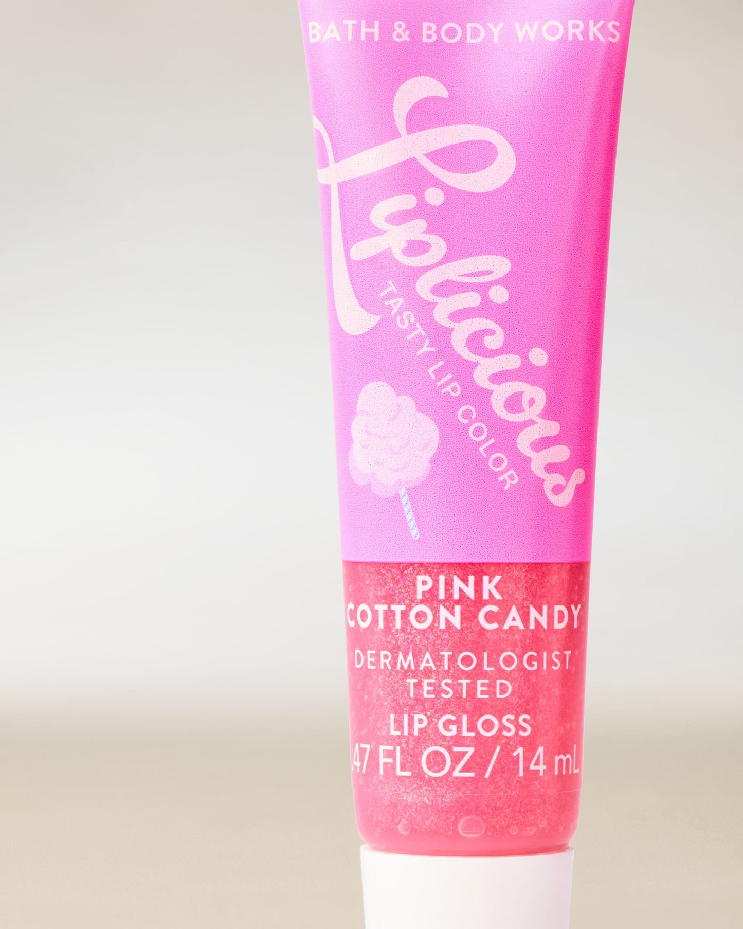Pink Cotton Candy Lip Gloss