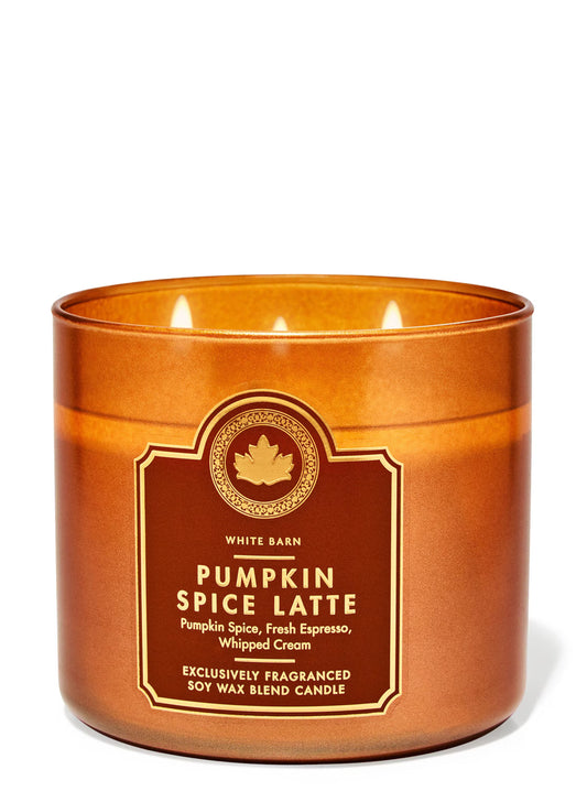 Pumpkin Spice Latte 3-Wick Candle