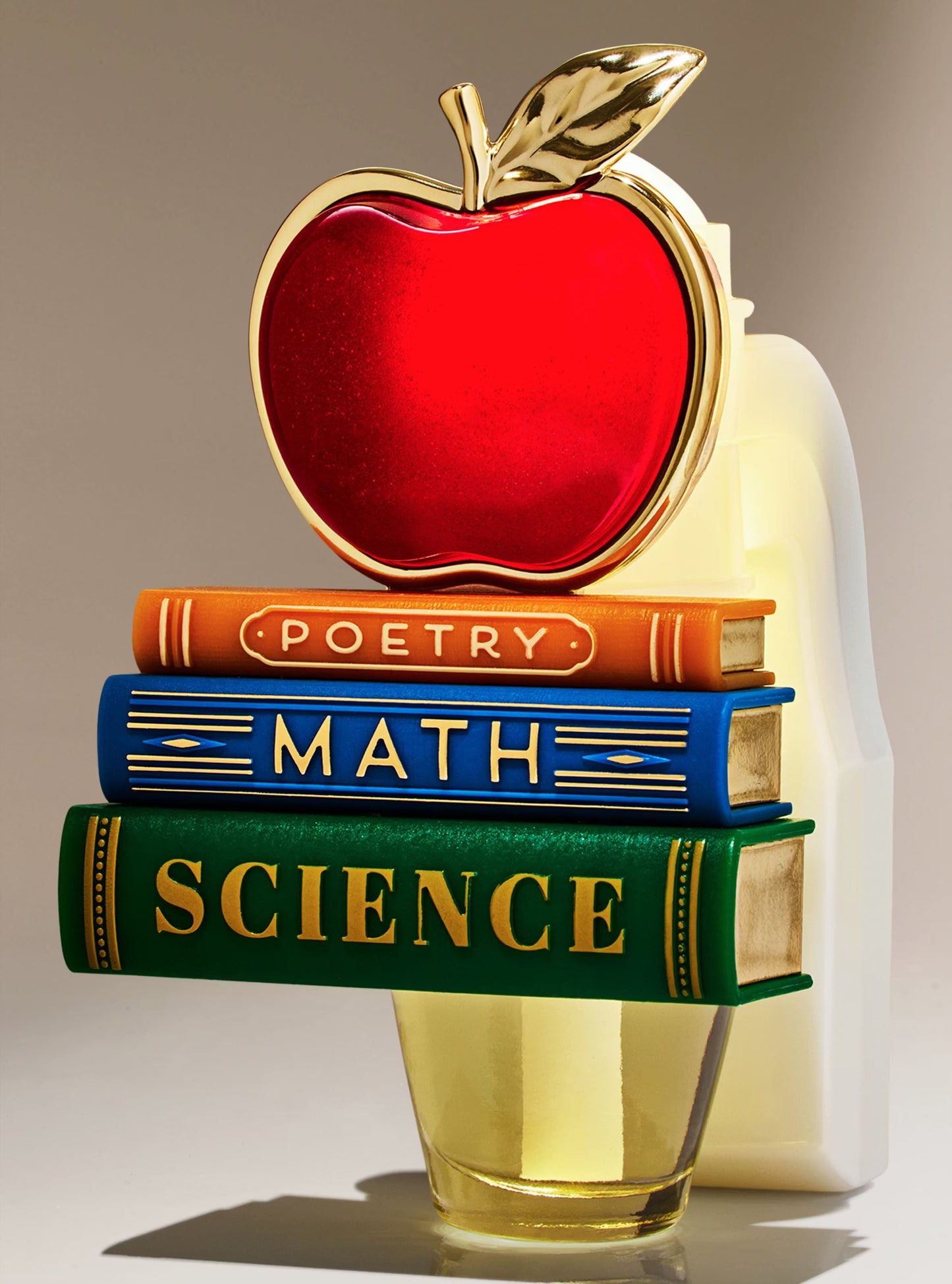 Apple on Books Wallflowers Scent Control&trade;Nightlight Fragrance Plug