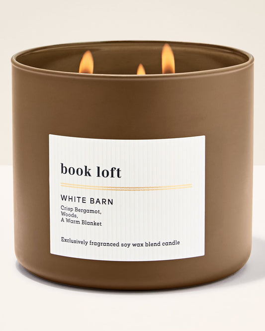 Book Loft 3-Wick Candle